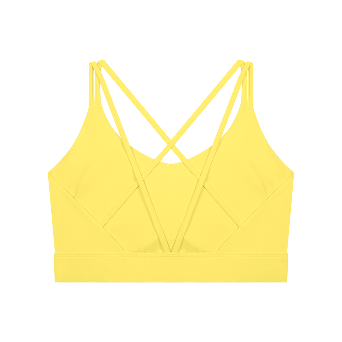 Women's Lycra Cropped Yoga Sport Bra