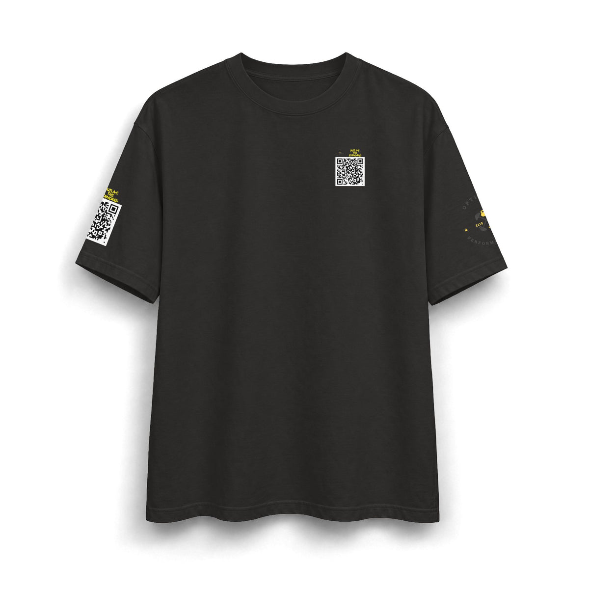 OPW Graphic T‑Shirt — Vintage Collage Lettering Tee