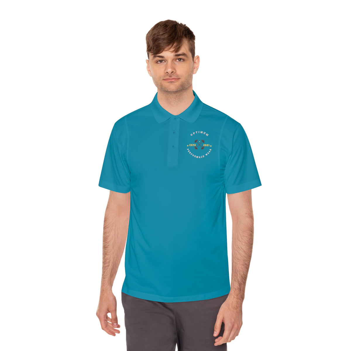 Sporty Men's Polo Shirt, Casual Wear, Golf Enthusiast Gift, Office Attire, Summer Outfits, Comfortable Activewear