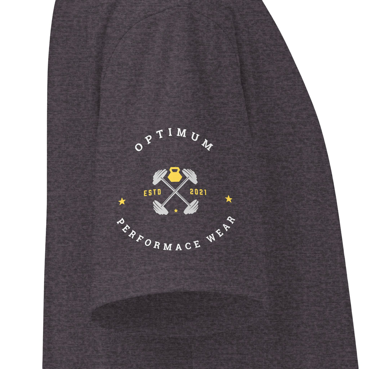 Prayer Cross Graphic T-Shirt — "Pray Stay Optimum" Back Print