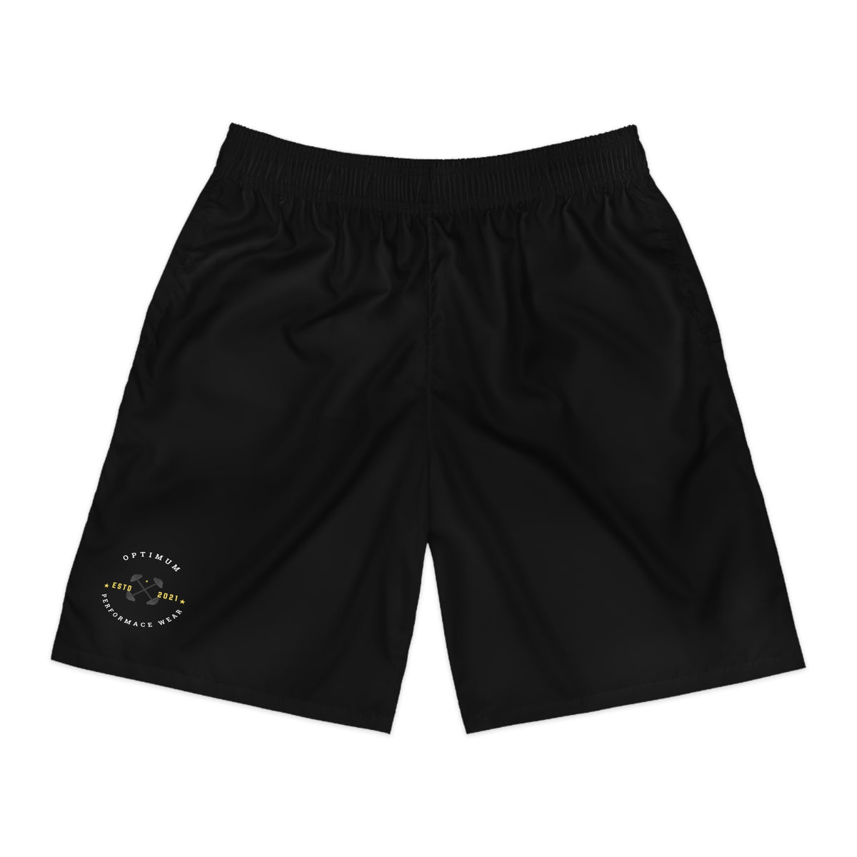 Men's Athletic Lift, Sweat, Optimum Jogger Shorts - Bold Design, Perfect for Workouts, Beach Days, Casual Outings, Gifts for Fitness Enthusiasts