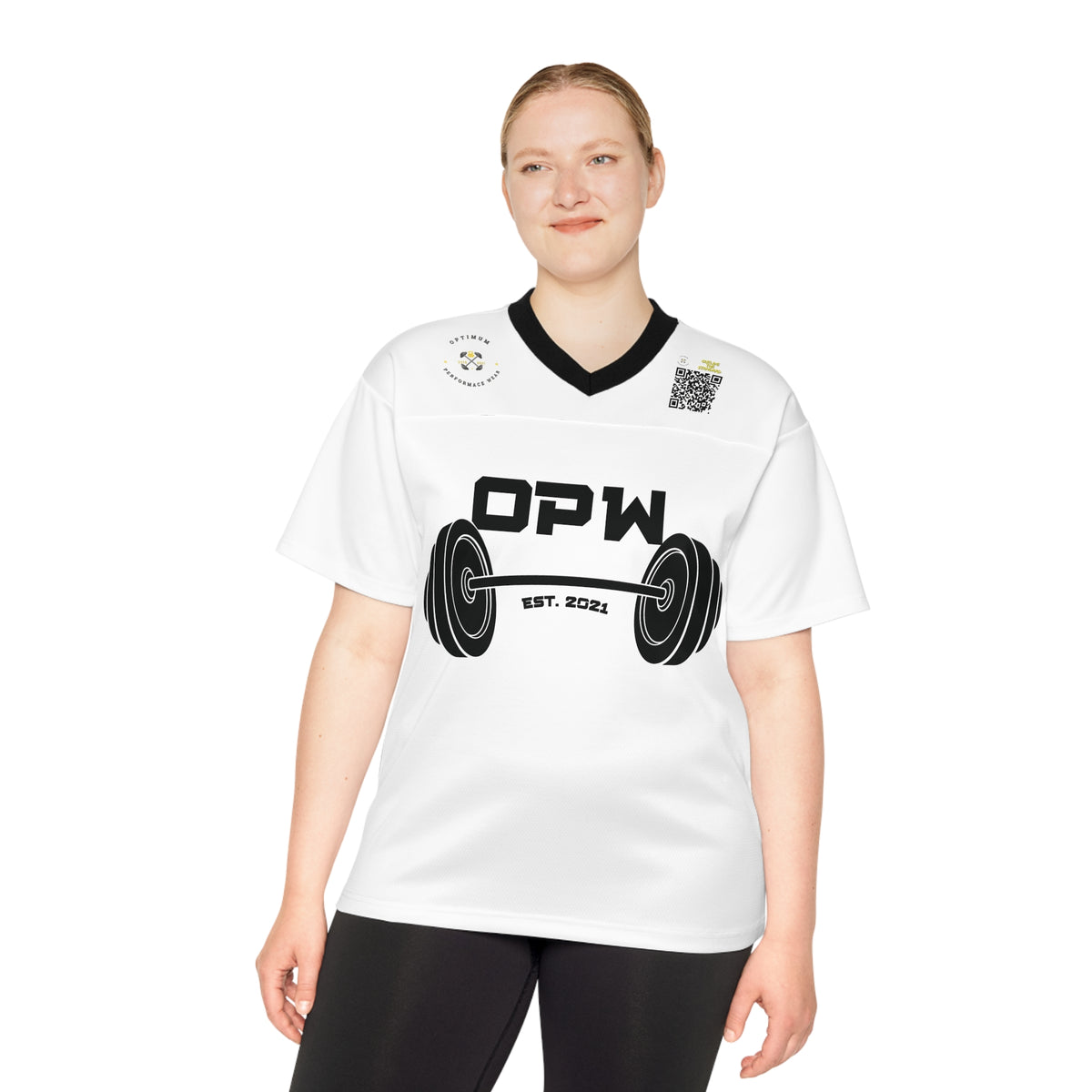 OPW Barbell Football Jersey – Optimum 21 Athletic Team Shirt