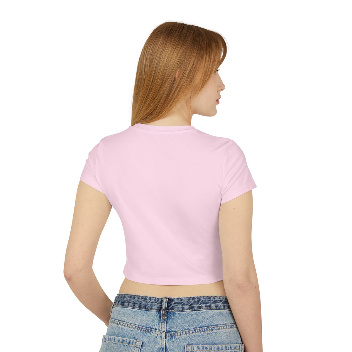 Crown OPW Women's Baby Tee, Vintage Style Crop Top, Casual Shirt, Graphic Tee, Gift for Her, Summer Outfit