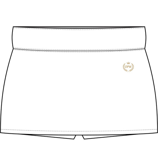 Women's Optimum Golf Skort with OPW Crest