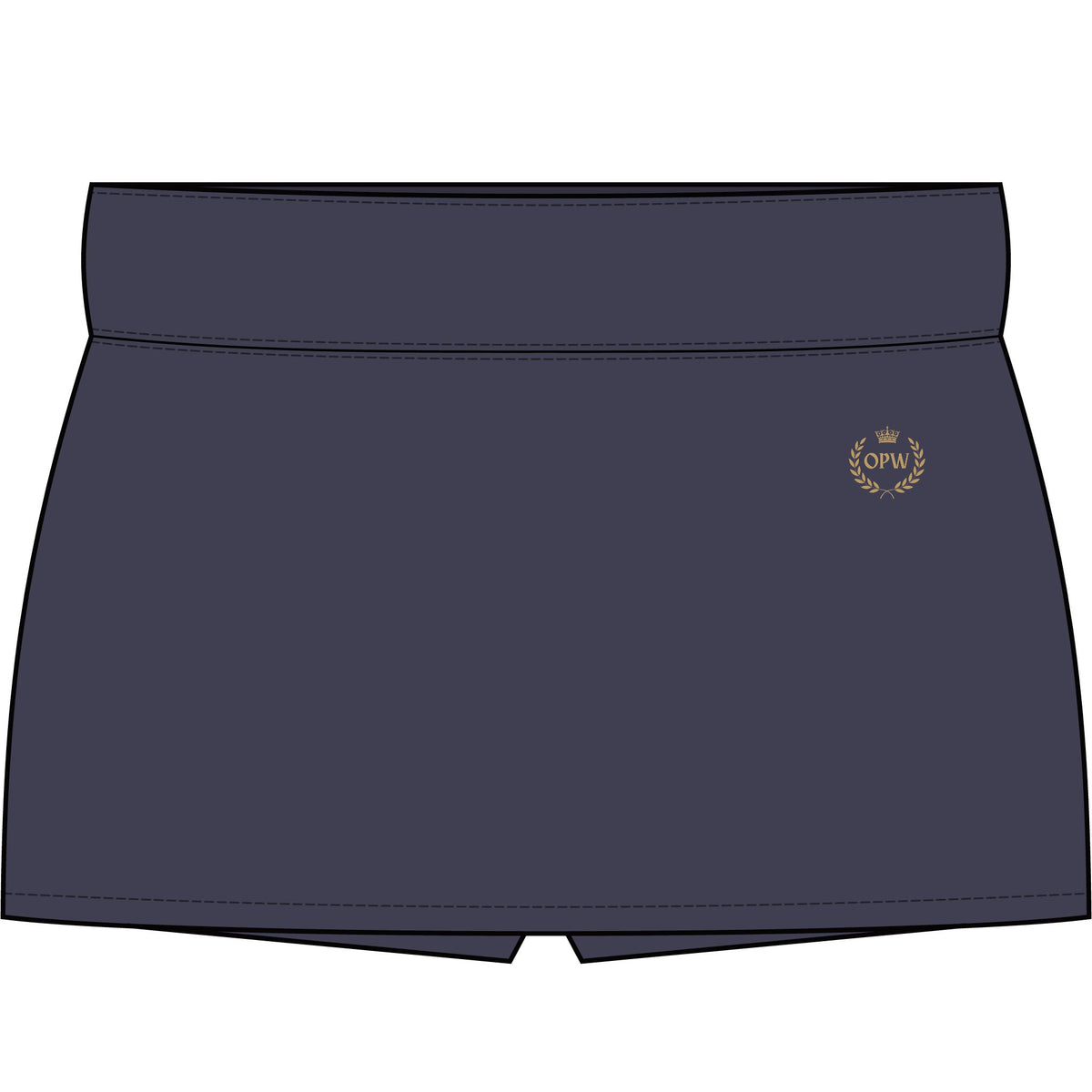 Women's Optimum Golf Skort with OPW Crest