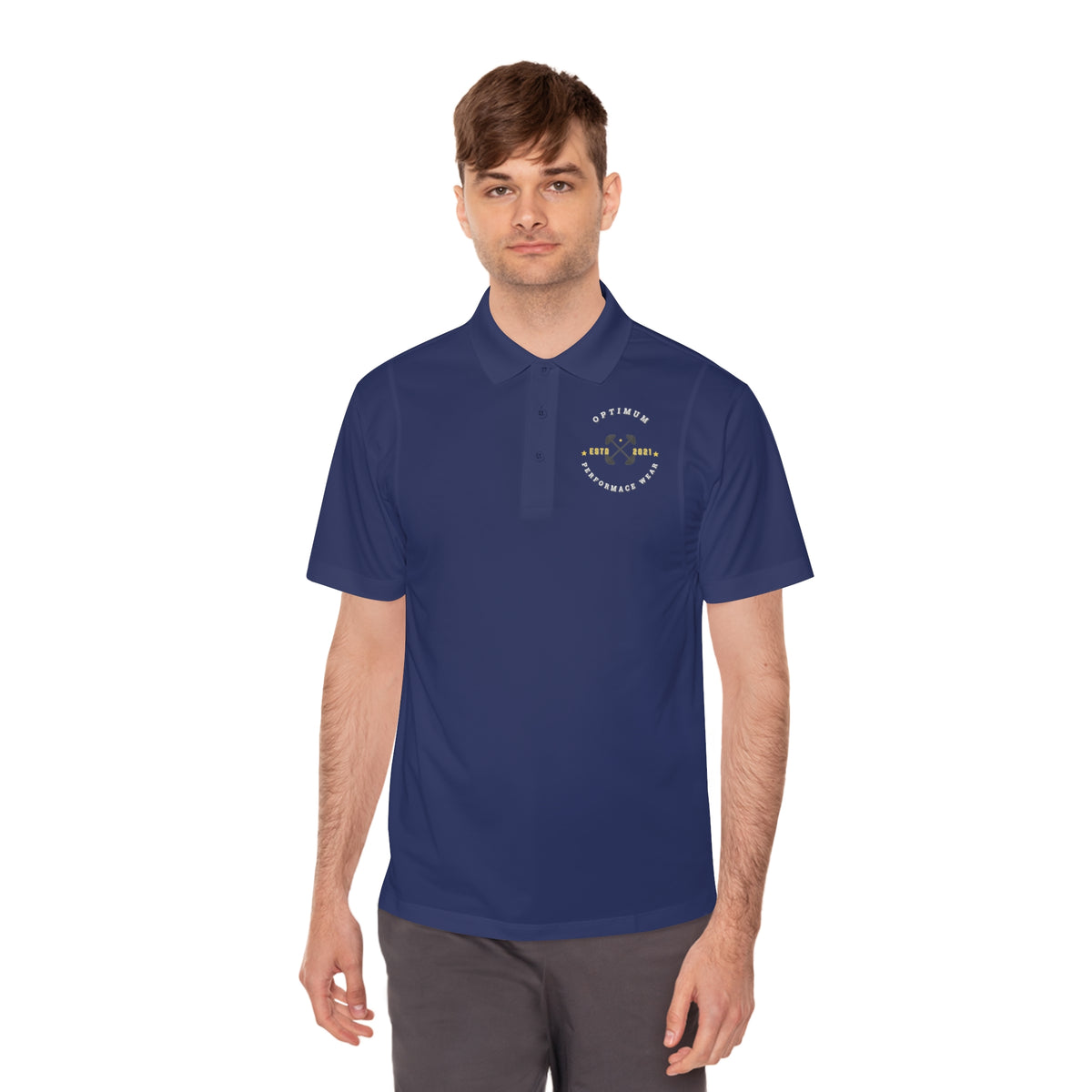 Sporty Men's Polo Shirt, Casual Wear, Golf Enthusiast Gift, Office Attire, Summer Outfits, Comfortable Activewear
