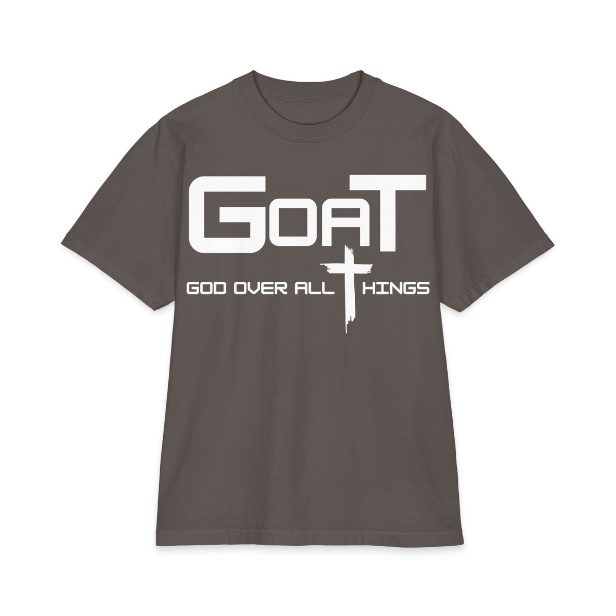 GOAT ‘God Over All Things’ OPW Graphic T-Shirt — Christian Faith Tee