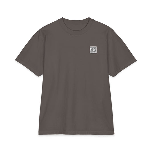 Prayer Cross Graphic T-Shirt — "Pray Stay Optimum" Back Print