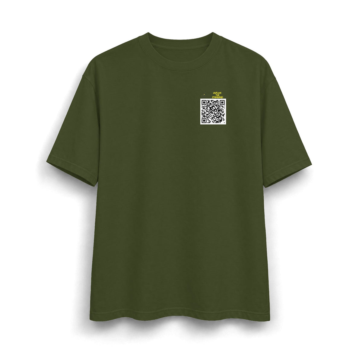 OPW Graphic T‑Shirt — Vintage Collage Lettering Tee