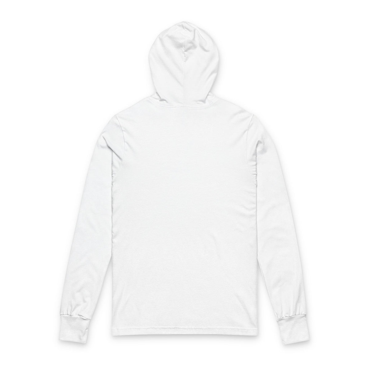 OPW Unisex Hooded Long Sleeve Tee with Modern Graphic Design - Stylish Layering, Perfect for Casual Outings, Festivals, or Relaxed Mornings