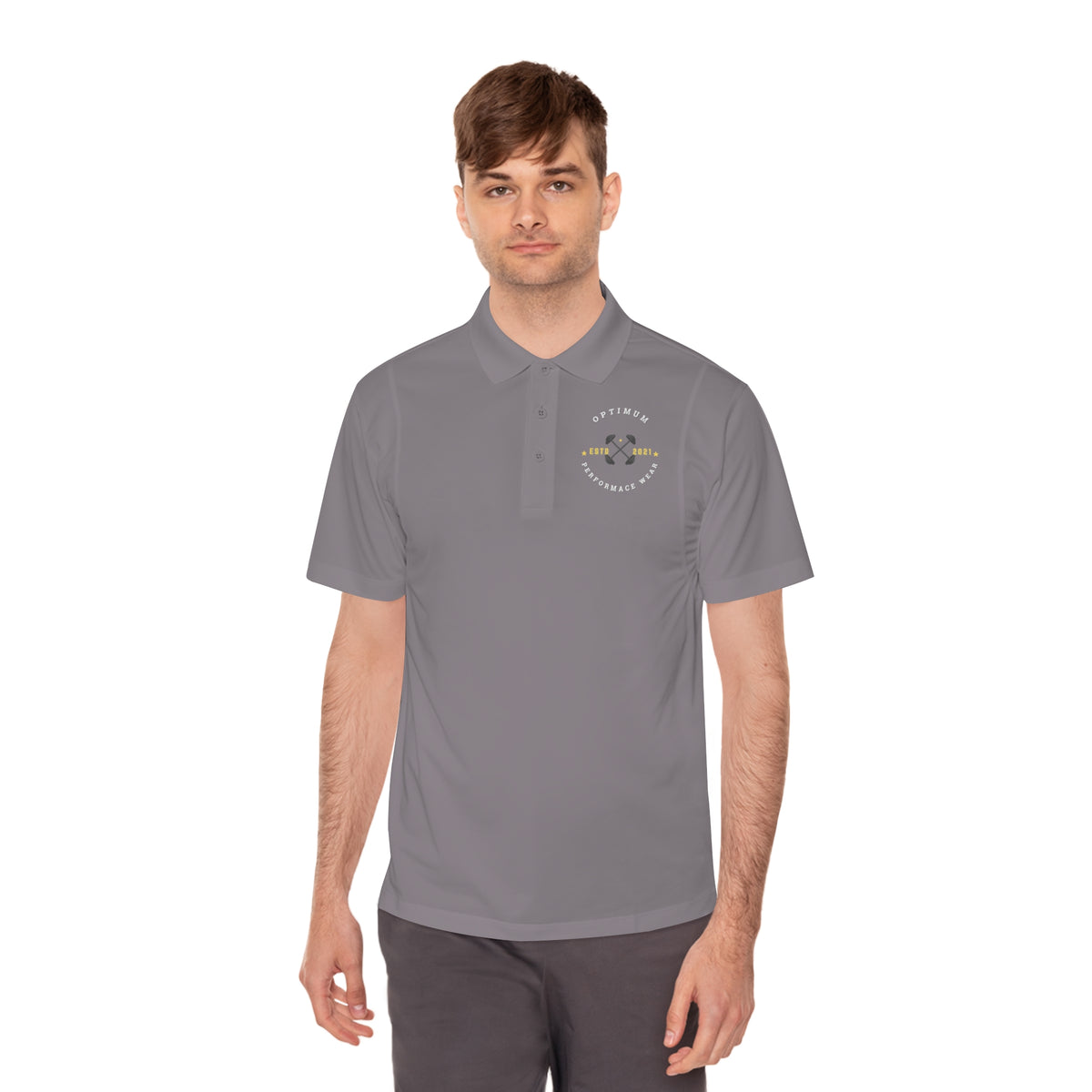 Sporty Men's Polo Shirt, Casual Wear, Golf Enthusiast Gift, Office Attire, Summer Outfits, Comfortable Activewear