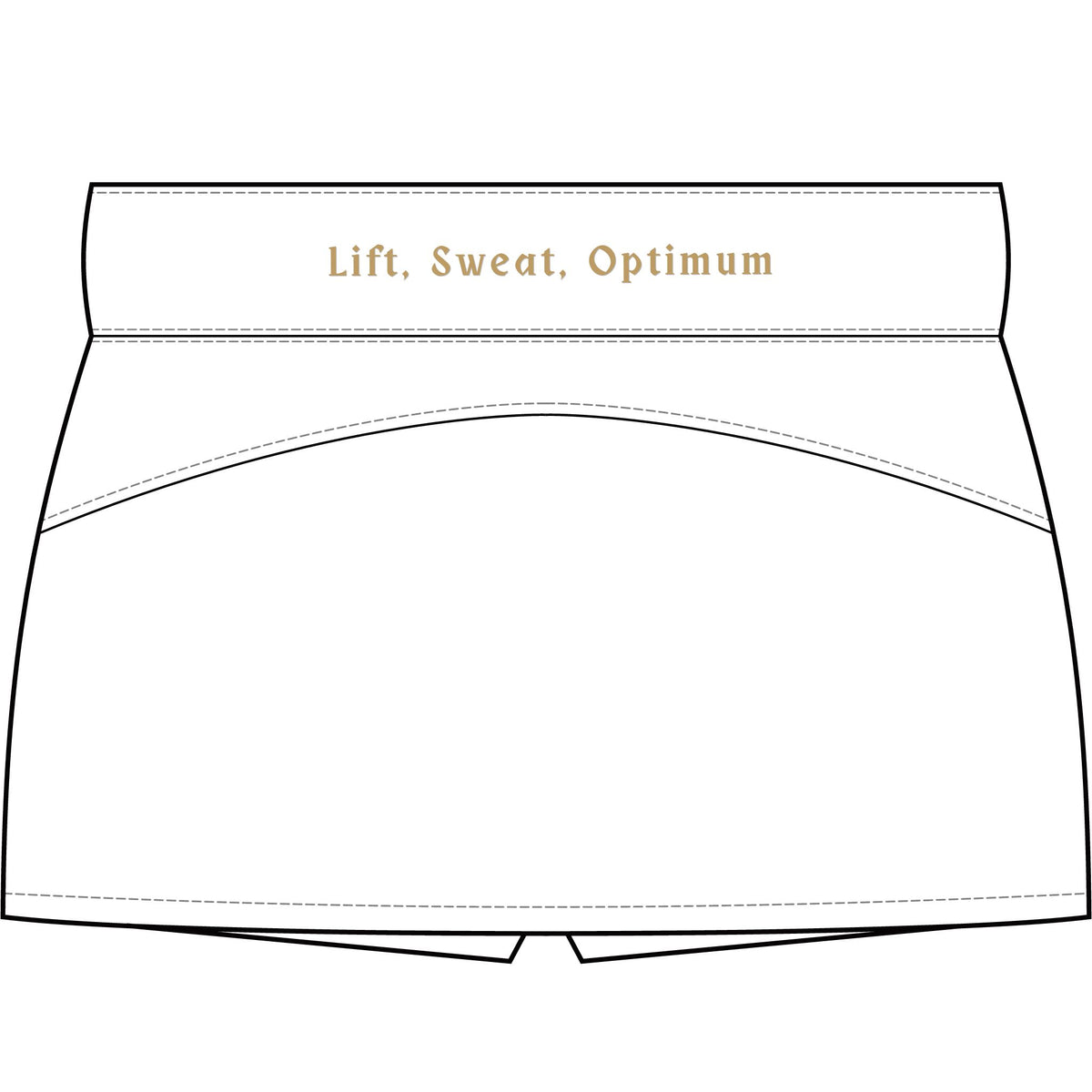 Women's Optimum Golf Skort with OPW Crest