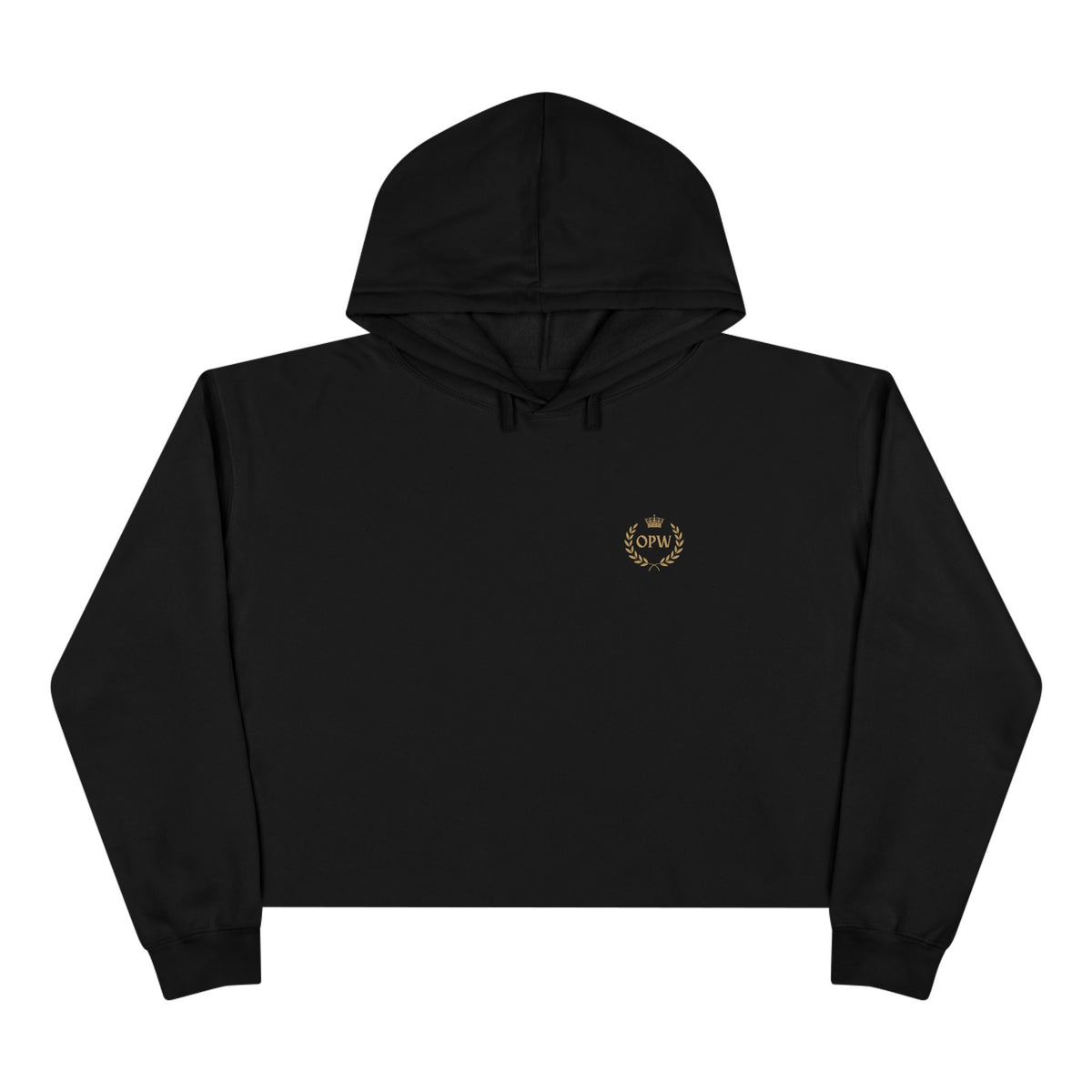 Crop Hoodie — OPW 'Lift, Sweat, Optimum' Crop Hoodie