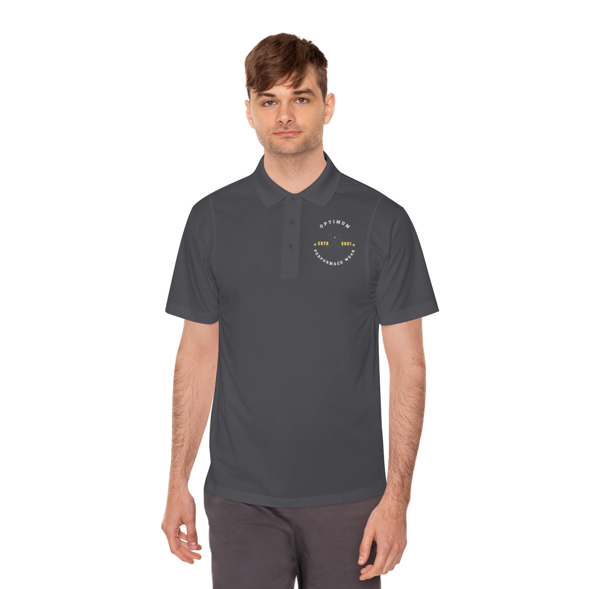 Sporty Men's Polo Shirt, Casual Wear, Golf Enthusiast Gift, Office Attire, Summer Outfits, Comfortable Activewear