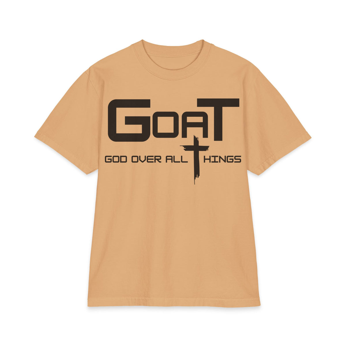 GOAT ‘God Over All Things’ OPW Graphic T-Shirt — Christian Faith Tee