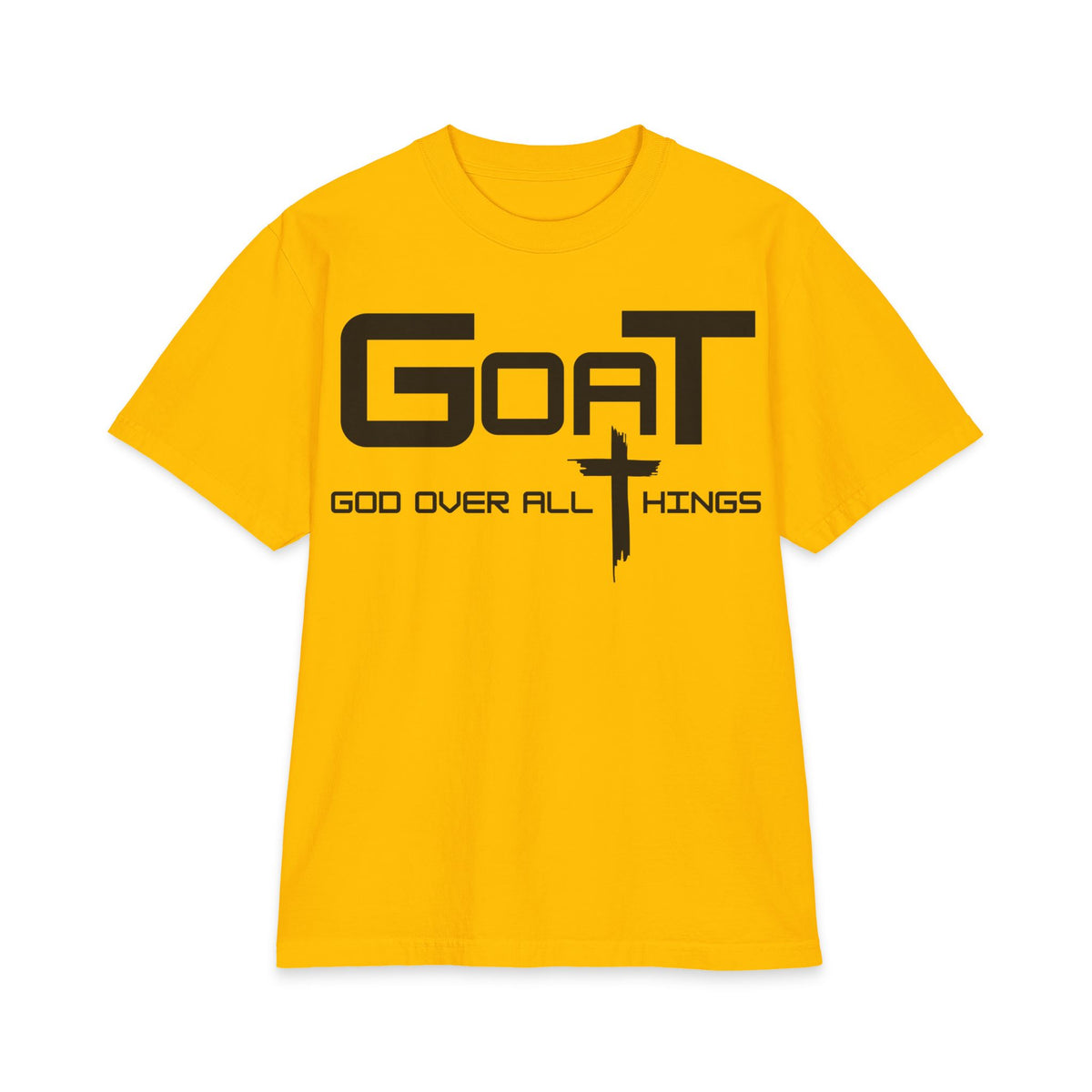 GOAT ‘God Over All Things’ OPW Graphic T-Shirt — Christian Faith Tee
