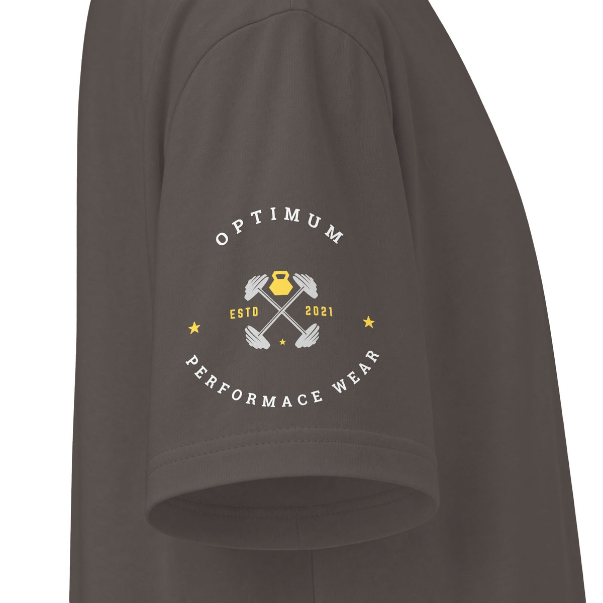 Prayer Cross Graphic T-Shirt — "Pray Stay Optimum" Back Print