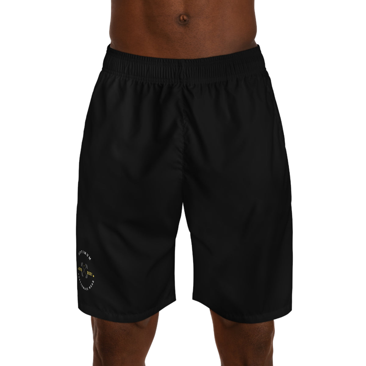 Men's Athletic Lift, Sweat, Optimum Jogger Shorts - Bold Design, Perfect for Workouts, Beach Days, Casual Outings, Gifts for Fitness Enthusiasts