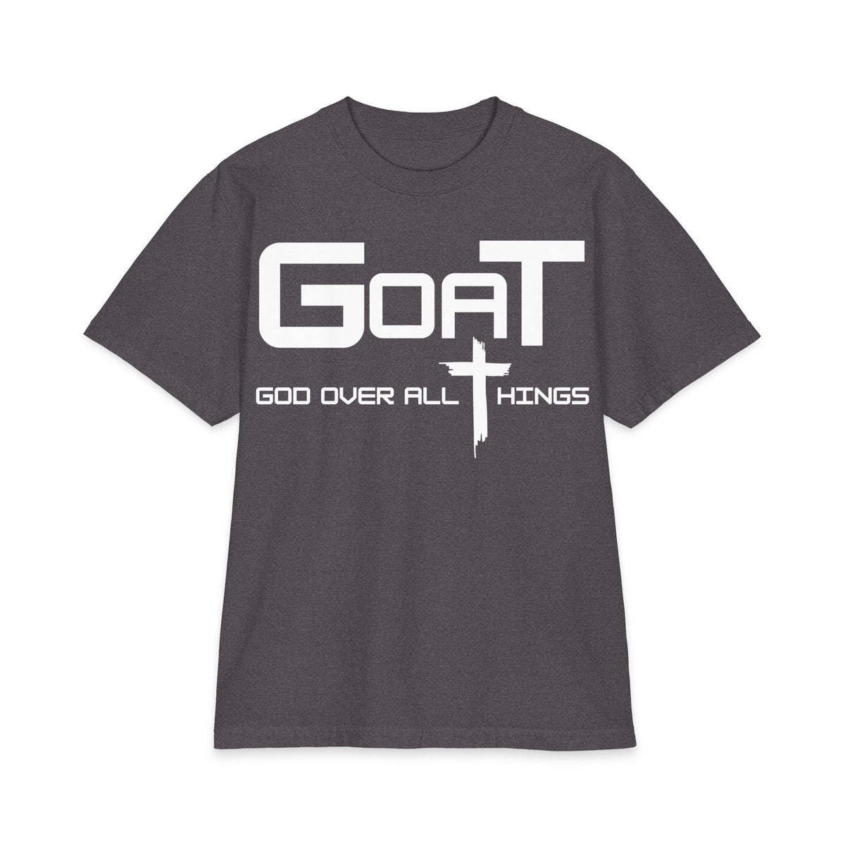 GOAT ‘God Over All Things’ OPW Graphic T-Shirt — Christian Faith Tee