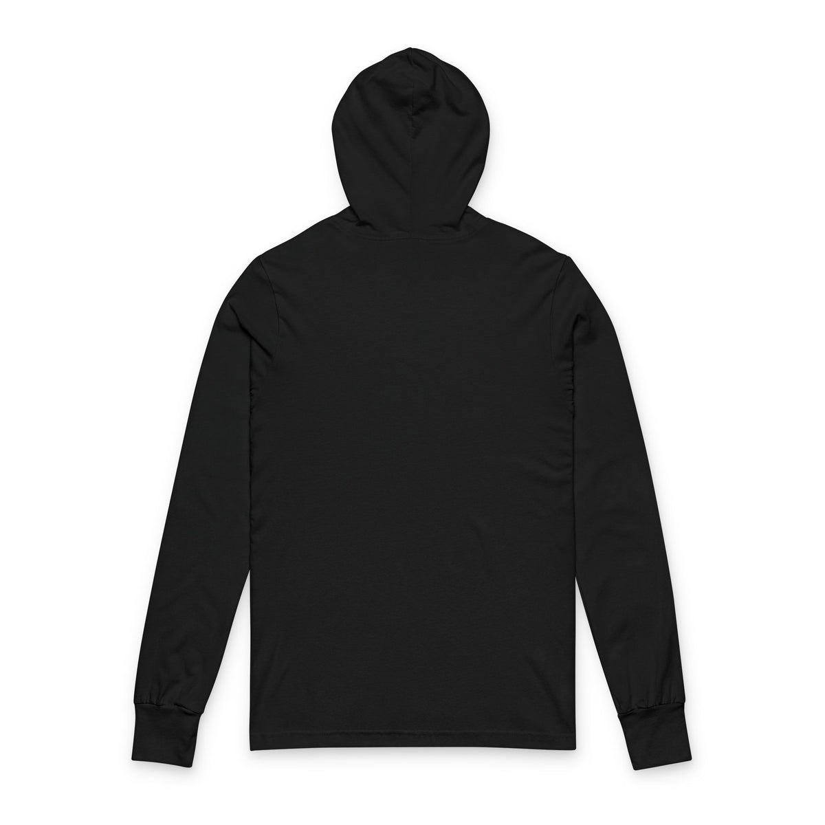 OPW Unisex Hooded Long Sleeve Tee with Modern Graphic Design - Stylish Layering, Perfect for Casual Outings, Festivals, or Relaxed Mornings