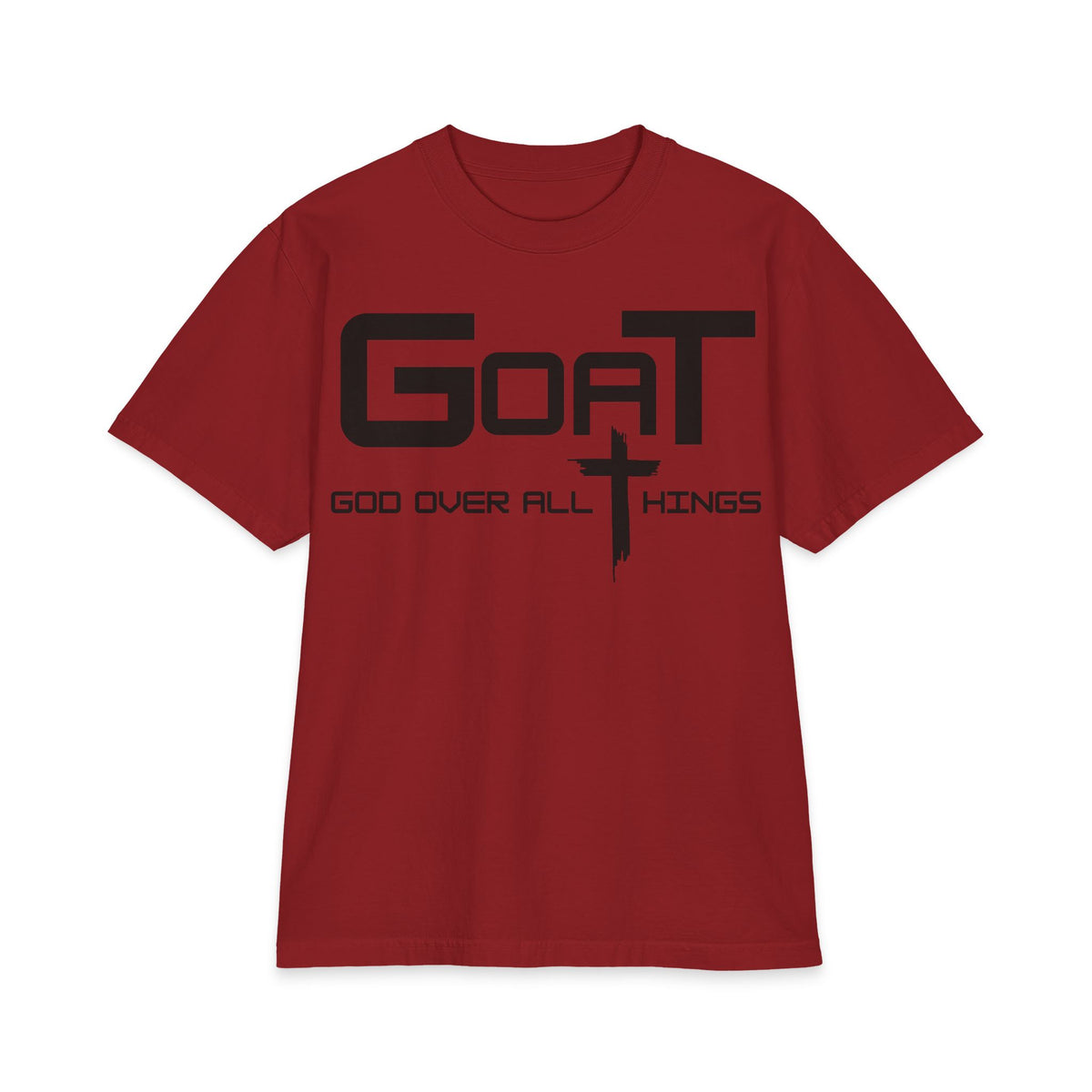 GOAT ‘God Over All Things’ OPW Graphic T-Shirt — Christian Faith Tee