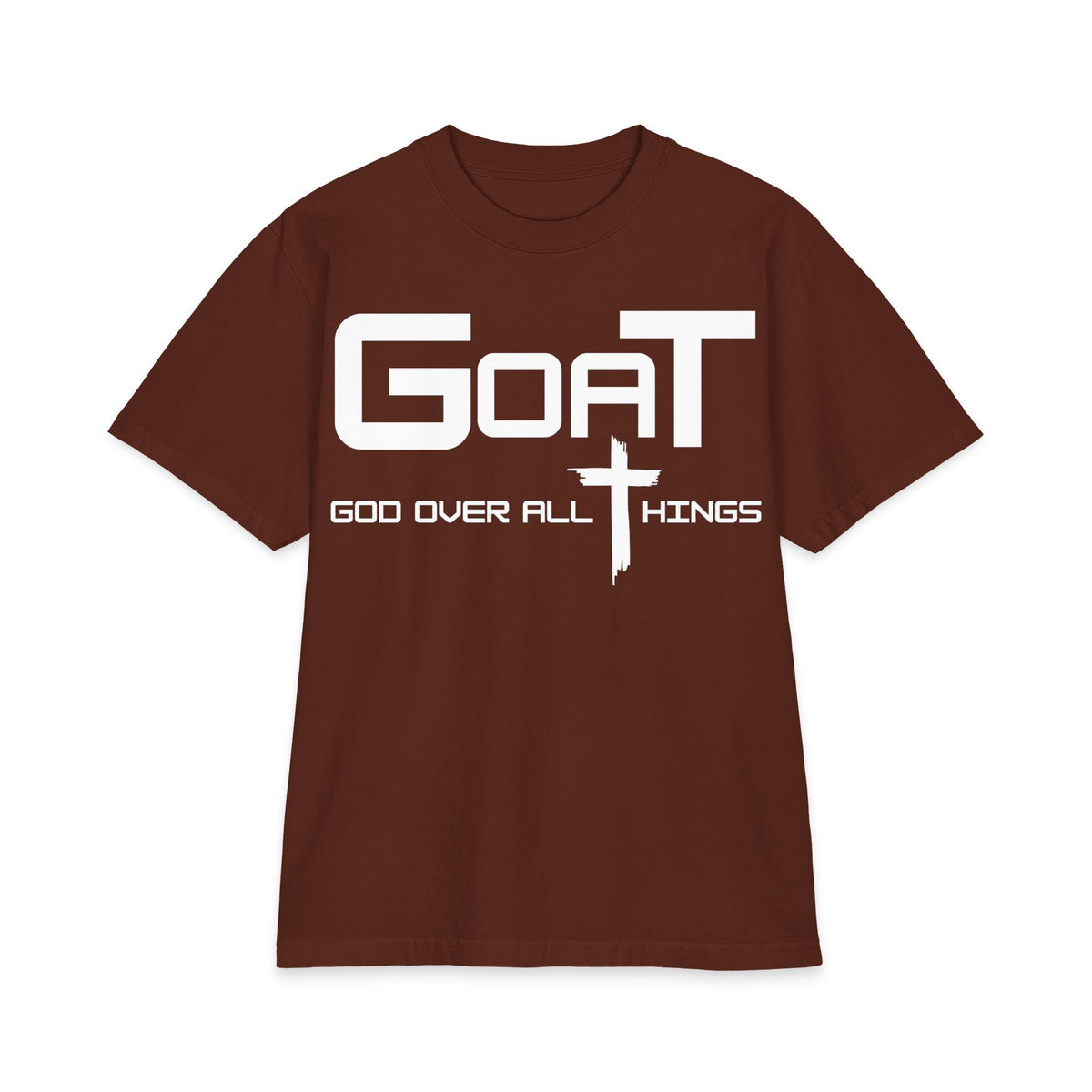 GOAT ‘God Over All Things’ OPW Graphic T-Shirt — Christian Faith Tee