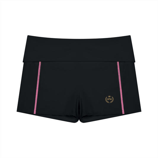 Women's High Waisted Yoga Biker Shorts