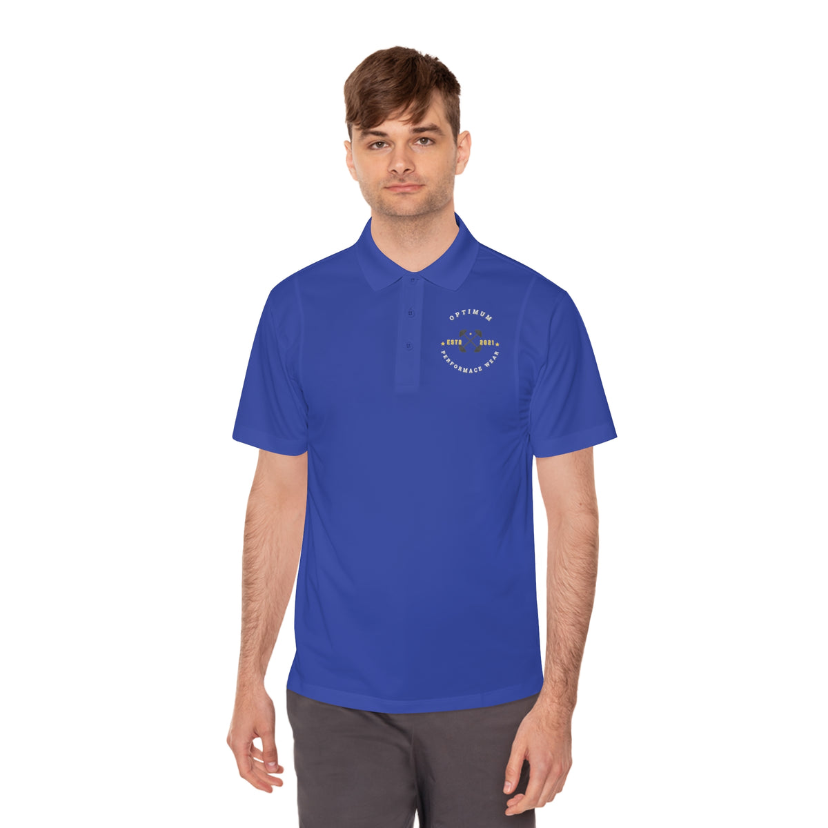 Sporty Men's Polo Shirt, Casual Wear, Golf Enthusiast Gift, Office Attire, Summer Outfits, Comfortable Activewear