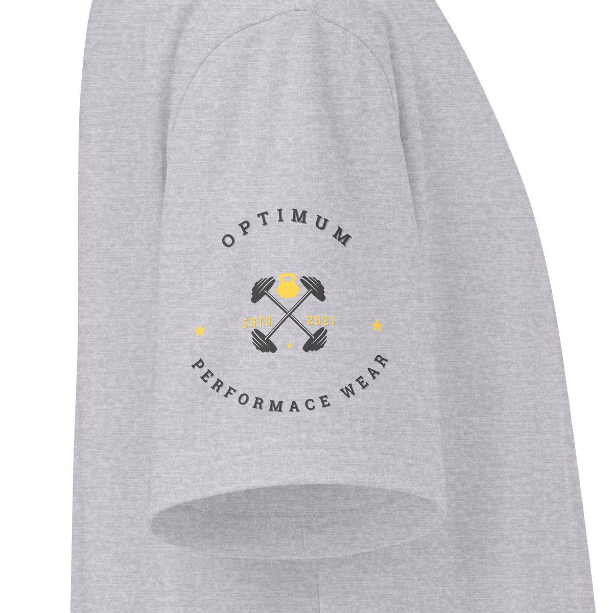 Prayer Cross Graphic T-Shirt — "Pray Stay Optimum" Back Print