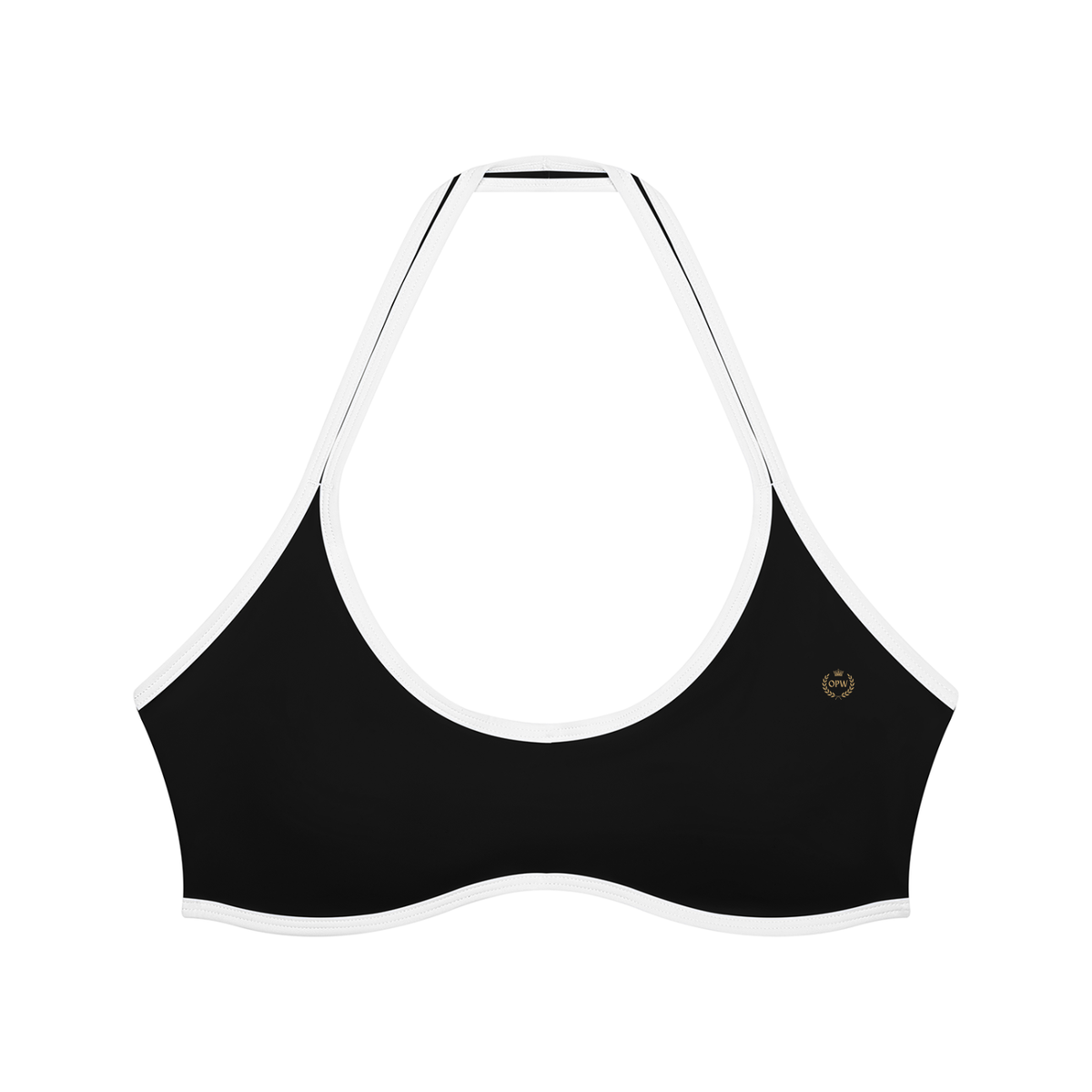 Women's Halter Color Block Yoga Sports Bra