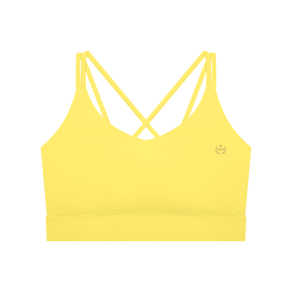Women's Lycra Cropped Yoga Sport Bra