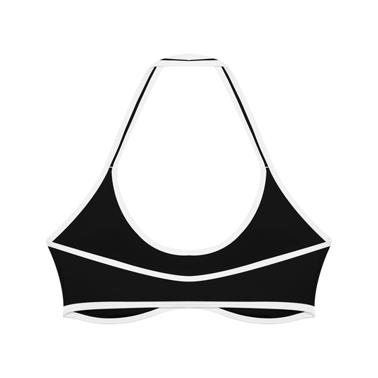 Women's Halter Color Block Yoga Sports Bra