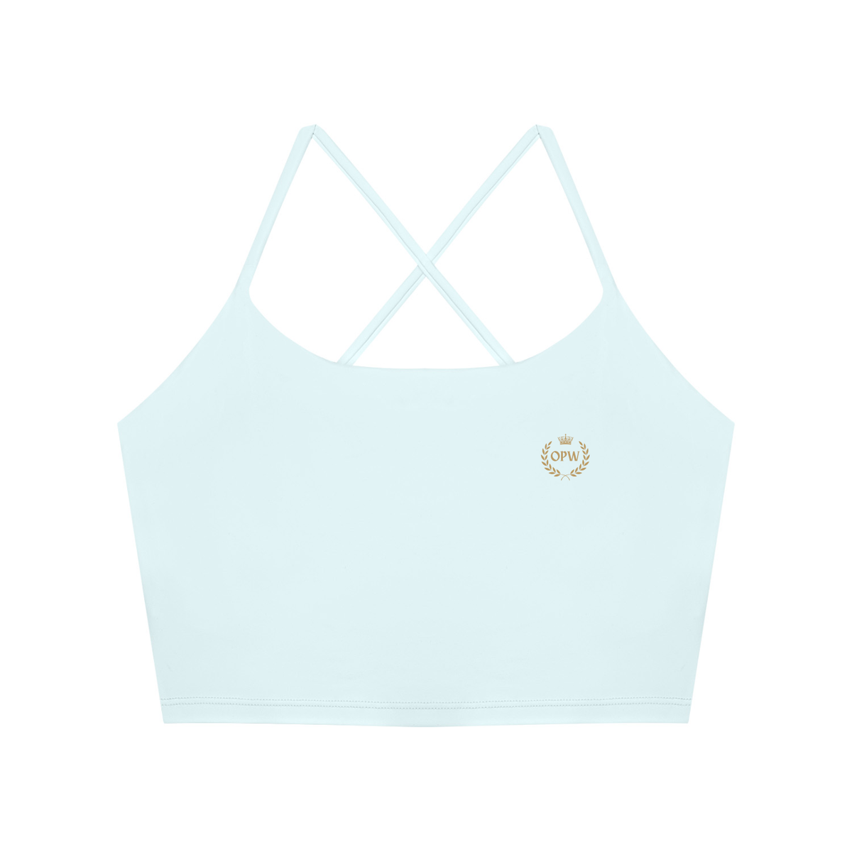 Women's Ruched Cropped Yoga Tank Top