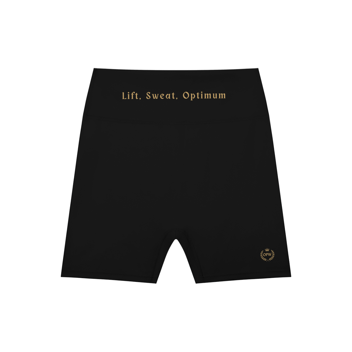 High-Waisted Blend Biker Shorts