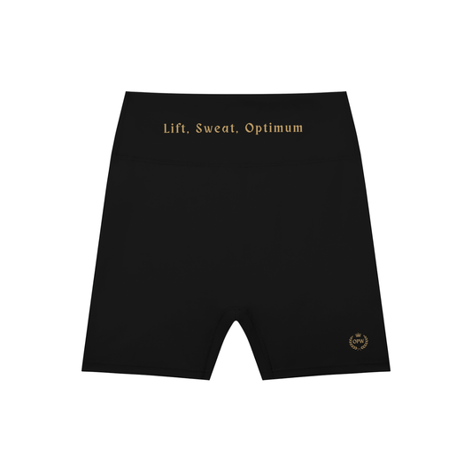 High-Waisted Blend Biker Shorts